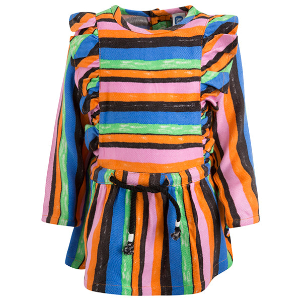 tuctuc jurk viscose playradio 110 cm 5 jaar