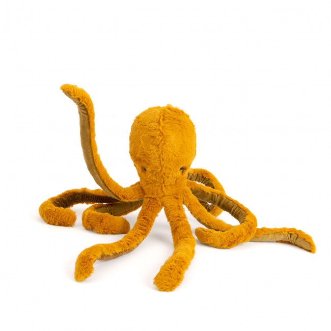 Moulin Roty knuffel kleine inktvis autour du monde